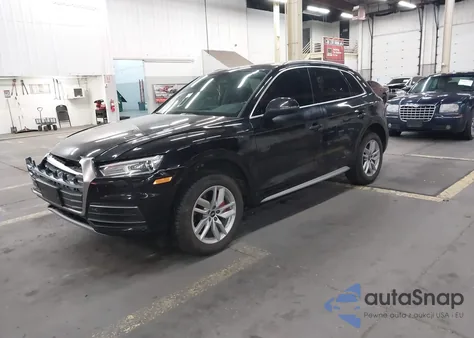 2020 Audi Q5 Premium 45 Tfsi Quattro S Tronic/Titanium Premium 45 Tfsi Quattro S Tronic z USA, uszkodzony, nr VIN WA1ANAFY9L2036622